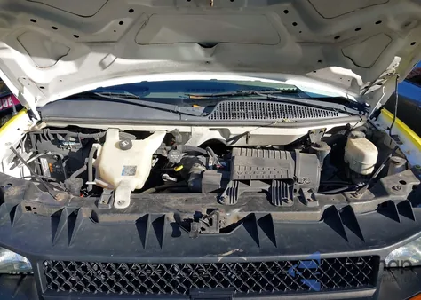 2013 Chevrolet Express 2500 Work Van from USA, damaged, VIN 1GCWGFCA9D1191544